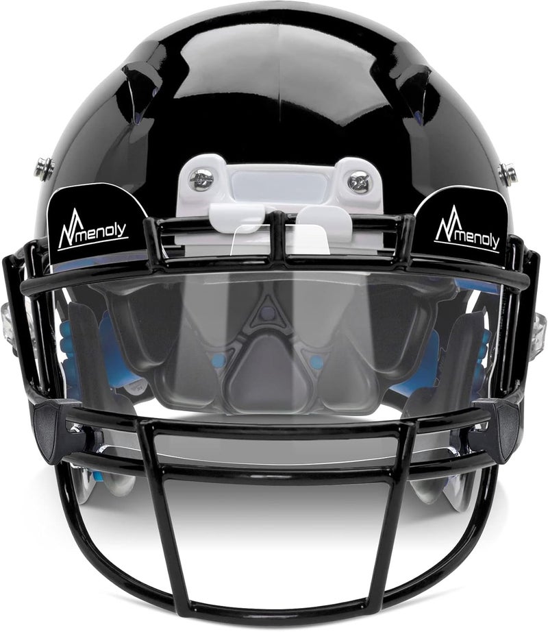 MENOLY Football Visor, Youth Football Helmet Viosor, Scratch Resistant, UV Block, Facial Protection Visor for Football Helmet - Image 2
